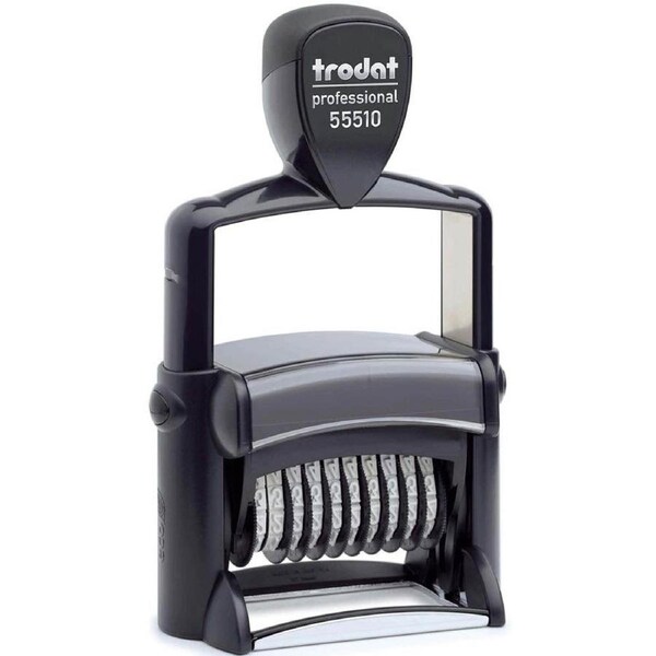 Trodat 55510 Self-Inking Numberer 10 Band Stamp