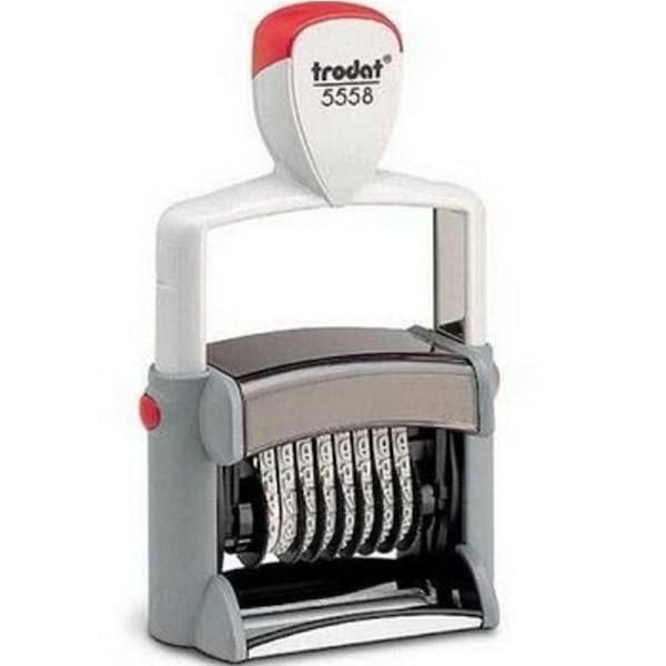 Trodat 5558 Self-Inking Numberer 8 Band