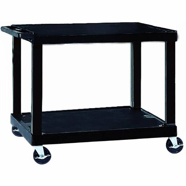 Tuffy Video Trolley 2 Shelf 860mm Heavy Duty