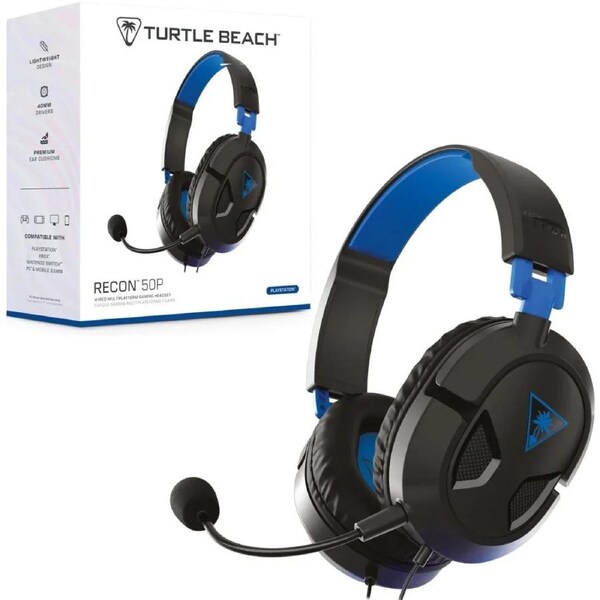 Turtle Beach Ear Force Recon 50P Headset Headphones Microphone PS4 PS5