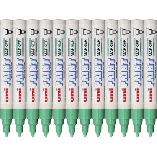 Uni-Ball PX-20 Paint Marker Bullet Tip 2.2mm Green UNI PX20 Box 12