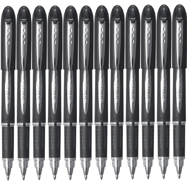 Uni-Ball SX210 Jetstream Rollerball Pen Medium 1.0mm Black Box 12