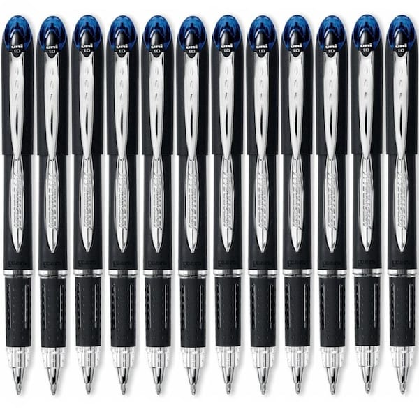 Uni-Ball SX210 Jetstream Rollerball Pen Medium 1.0mm Blue Box 12