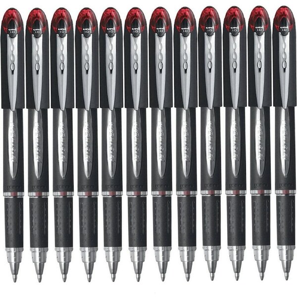 Uni-Ball SX210 Jetstream Rollerball Pen Medium 1.0mm Red Box 12