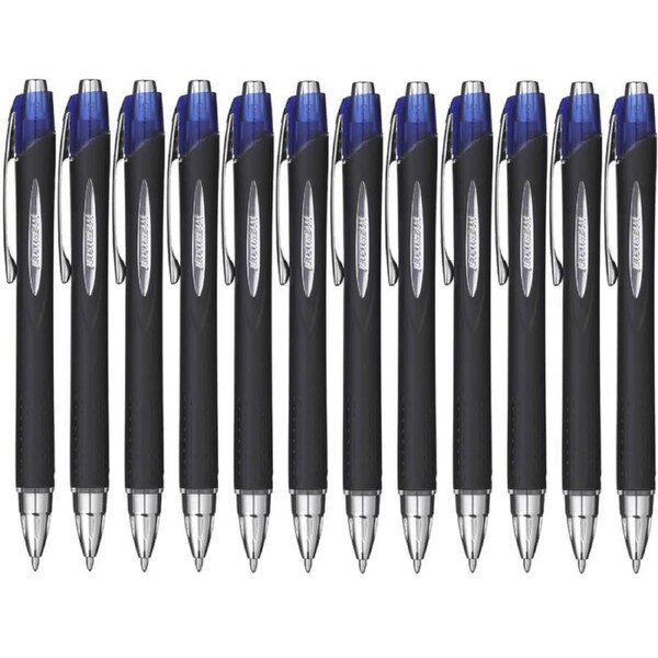 Uni-Ball SXN-210 Jetstream Retractable Rollerball Pen Medium 1.0mm Blue Box 12
