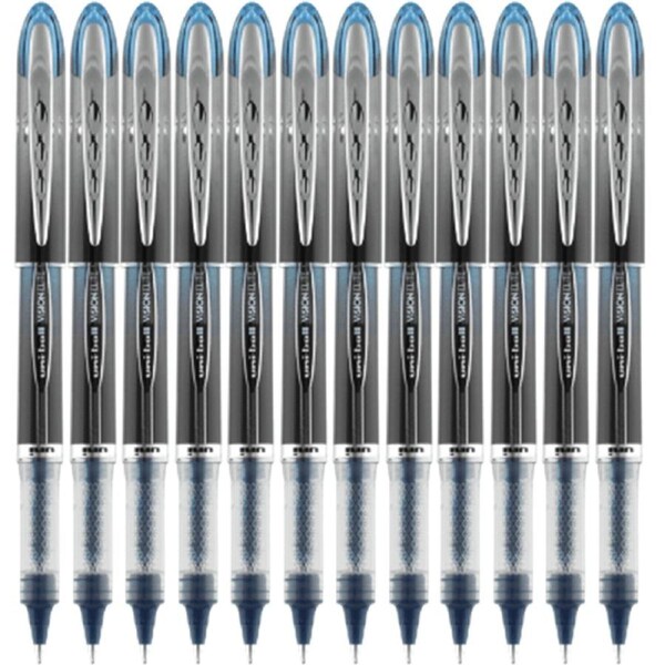 Uni-Ball UB205 Vision Elite Rollerball Pen Extra Fine 0.5mm Blue Box 12