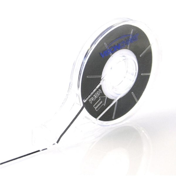Visionchart Adhesive Lining Gridding Tape 1.5mmx13m Black Hangsell