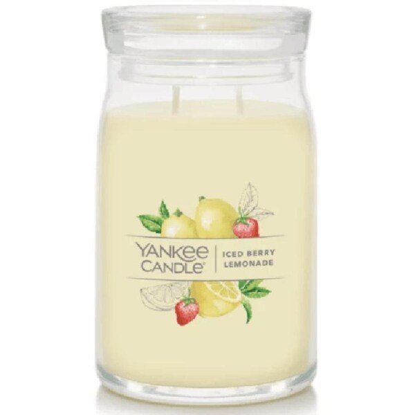 Yankee Candle Ice Berry Lemonade Signature Collection Large Jar