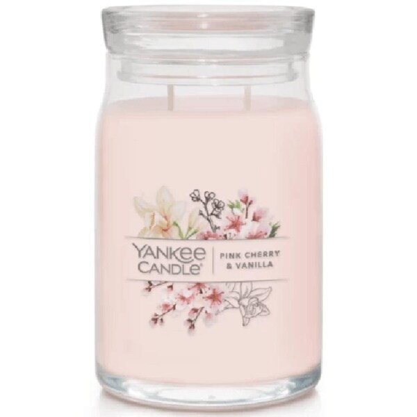 Yankee Candle Pink Cherry Vanilla Signature Collection Large Jar