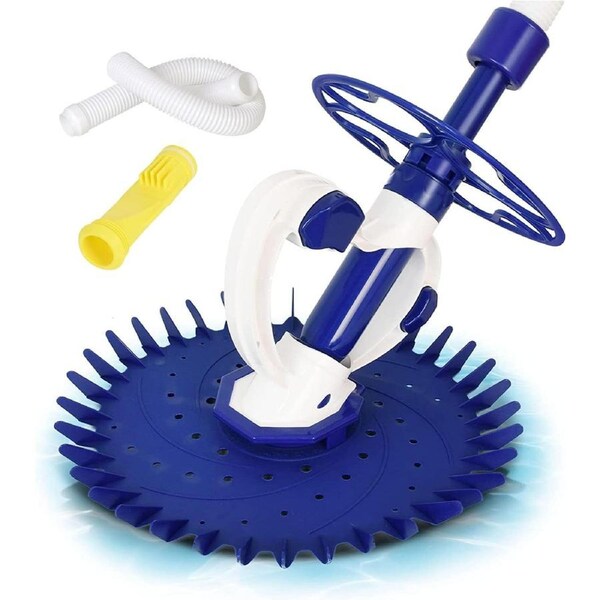 Advwin Swimming Pool Vacuum Cleaner Automatic Sweeper for In-Ground and Above Ground Pools with Hose