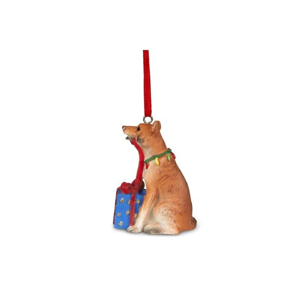 65mm Christmas Dingo Hanging Decoration