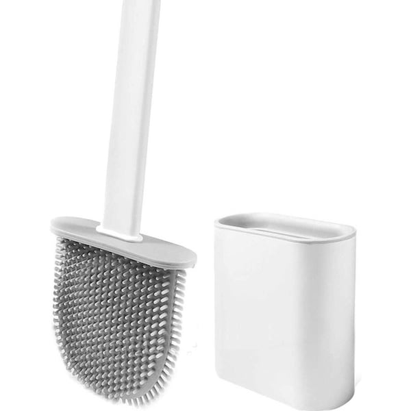 Creative Cleaning Toilet Brush Silicone Bathroom Set
