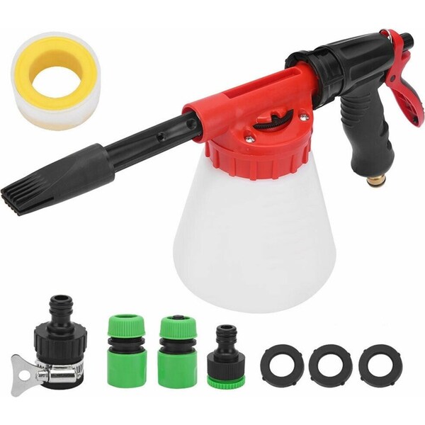Pressure Washing Bottle Cleaner Gun Foam Soap Sprayer - 1L