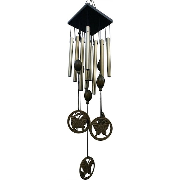 Outdoor Garden Windchime Butterfly Yard Bells
