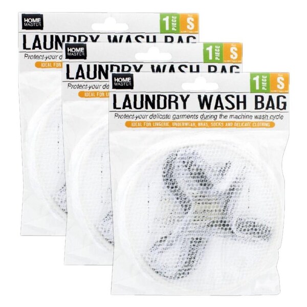 Ozoffer 3X S Size 13.5cm x 15cm x 15cm Laundry Wash Bag Durable Zipper