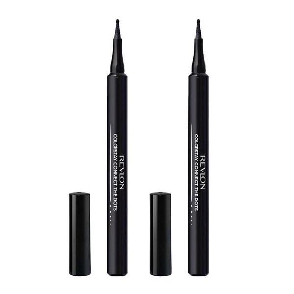 Revlon ColorStay Connect the Dots Liquid Eye Pen 1.2ml 01 BLACKEST BLACK - 2 pack