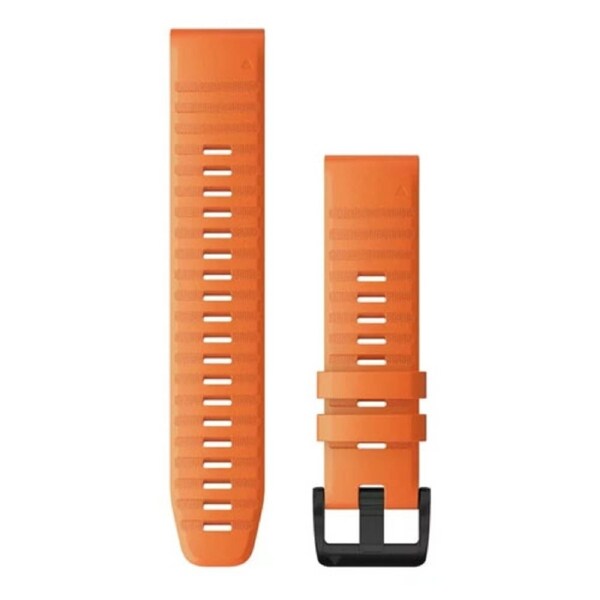 Garmin QuickFit 22 Watch Band - Ember Orange Silicone