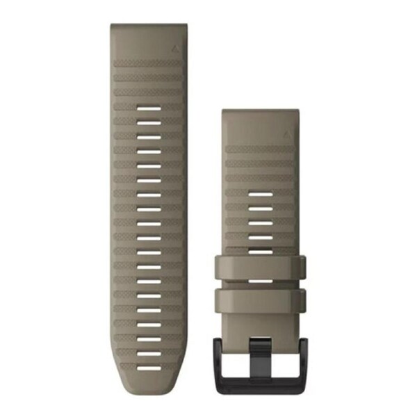 Garmin QuickFit 26 Watch Band - Dark Sandstone Silicone