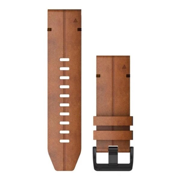 Garmin QuickFit 26 Watch Band - Chestnut Leather