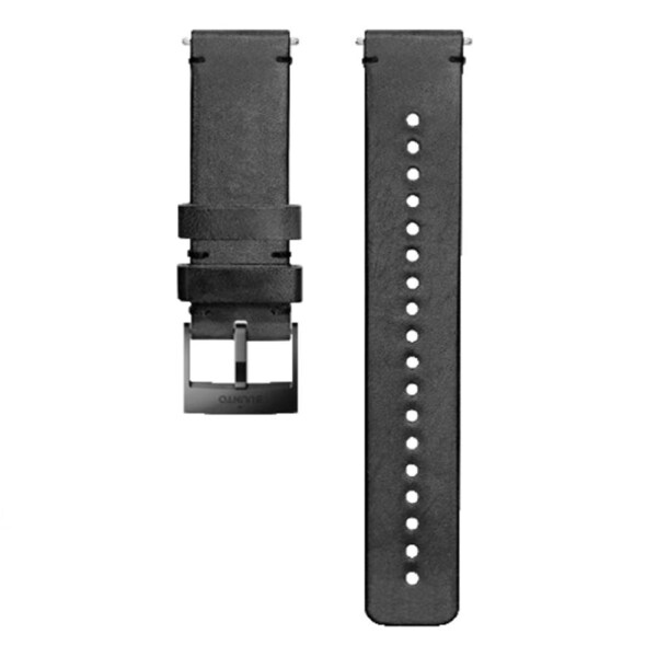 Suunto 24mm Urban 2 Leather Strap - Black M