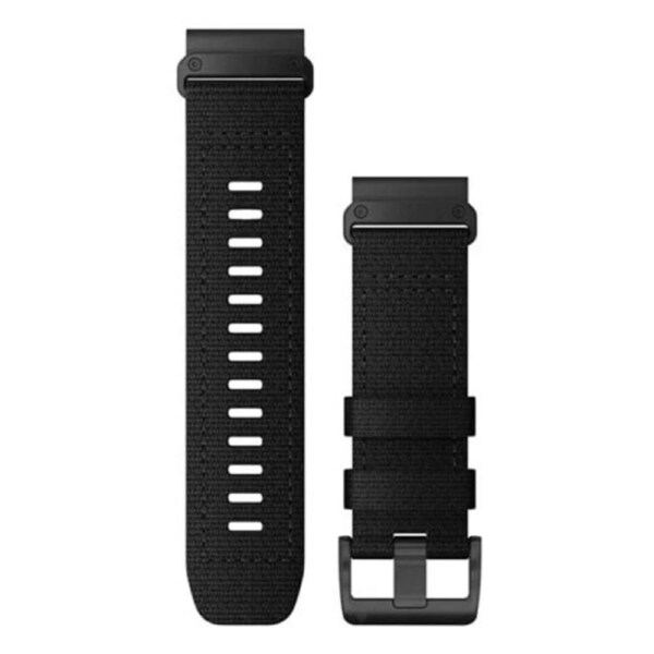 Garmin QuickFit 26 Watch Band - Tactical Black Nylon