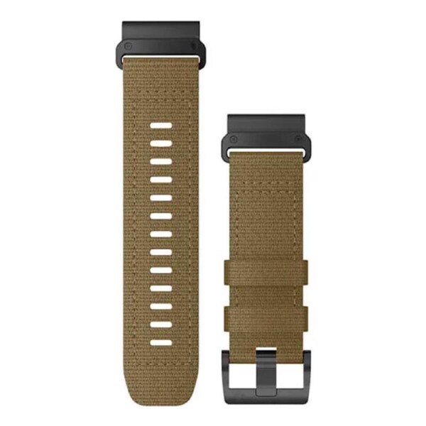 Garmin QuickFit 26 Watch Band - Coyote Tan Nylon