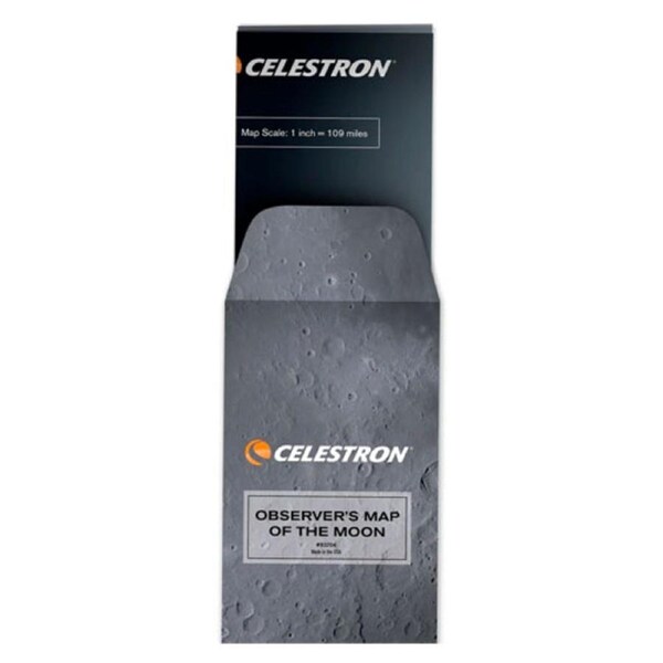 Celestron Observer's Map of the Moon - 93704