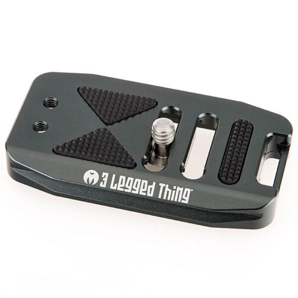3 Legged Thing Ellie 70mm Base Plate Arca Swiss - Grey