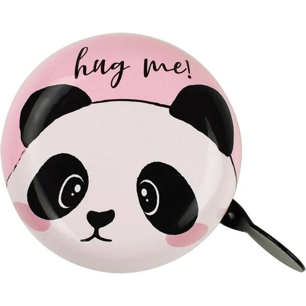 Legami Bike/Bicycle Handlebar Mount Metal Ring Sound Round Bell Hug Me 5.5cm