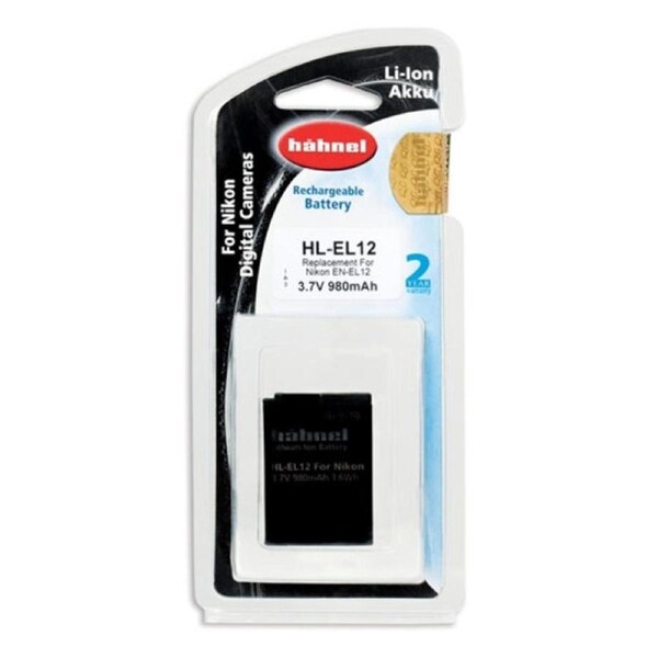 Hahnel EN-EL12 980mAh Battery for Nikon