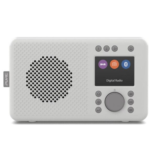 Pure Elan DAB PLUS FM Bluetooth Radio - Stone Grey