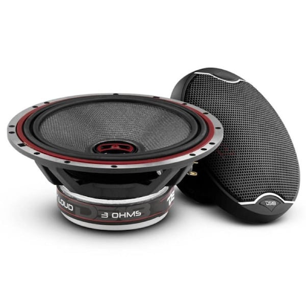 DS18 EXL-SQ6.5 6.5" 3Ohm 400W Car Speakers