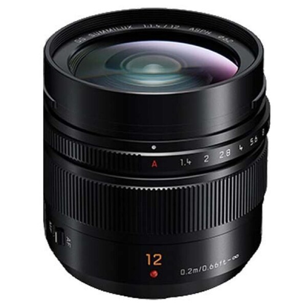 Panasonic Leica DG Summilux 12mm f1.4 Lens