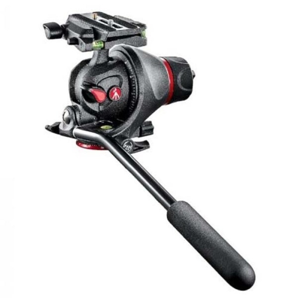 Manfrotto Magnesium Tripod Video Head with Quick Release Plate