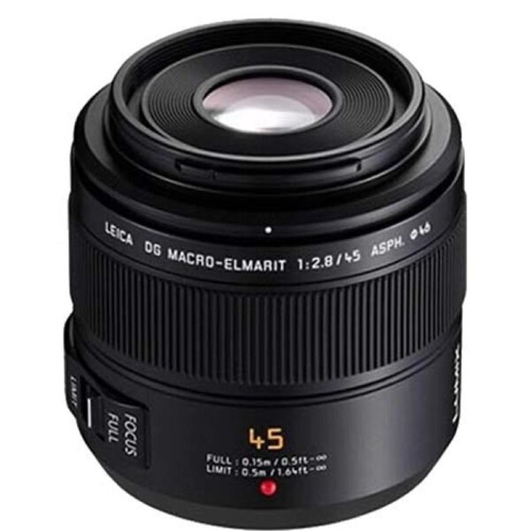 Panasonic Leica DG 45mm f2.8 Macro Lens (H-ES045E)