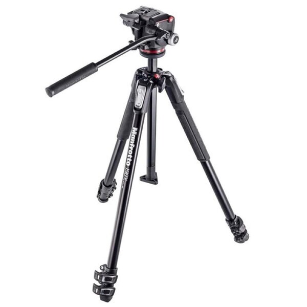 Manfrotto 190X ALU Tripod & XPRO Fluid Head
