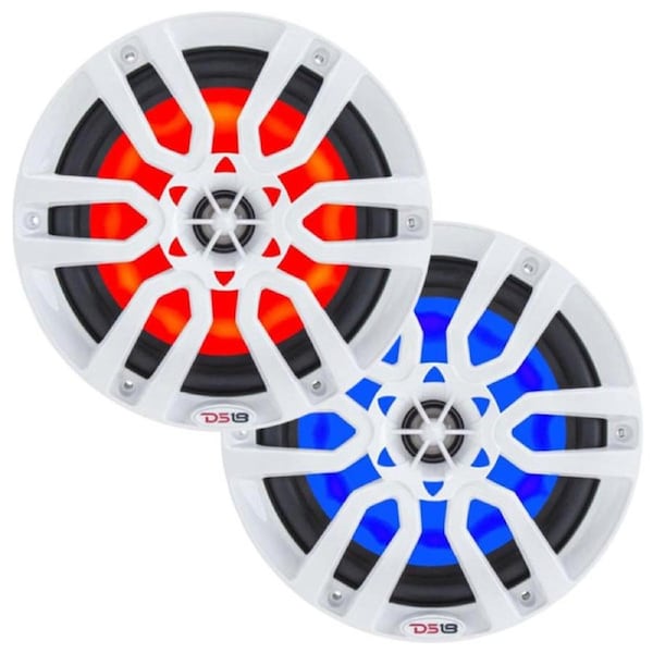 DS18 HYDRO 6.5" 300W 2-Way Marine Speakers