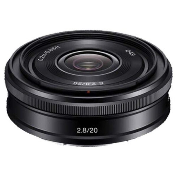 Sony E 20mm F2.8 Pancake Lens (SEL20F28)