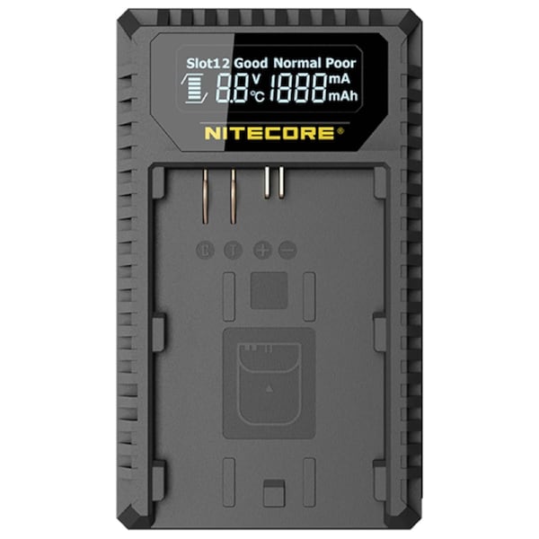 Nitecore UCN1 Dual USB Charger for Canon EOS Battery