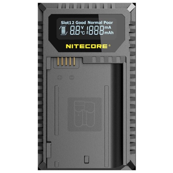 Nitecore UNK2 Dual-Slot Charger for Nikon EN-EL15