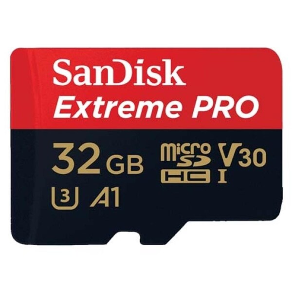 SanDisk 32GB Extreme Pro (95MB/s) microSD Card