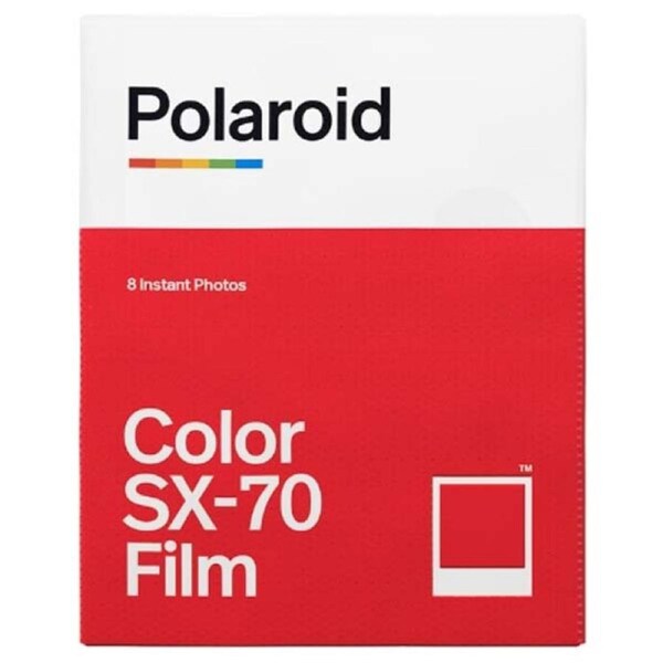 Polaroid SX-70 Colour Film - 8 Instant Photos
