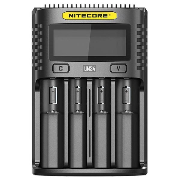 Nitecore UMS4 Four-Slot Fast Battery Charger
