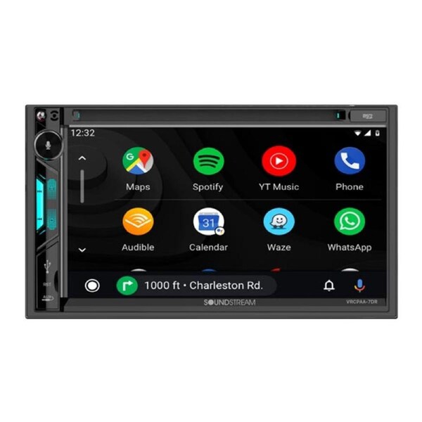 Soundstream VRCPAA-7DR 7" BT AV DVD Car Stereo