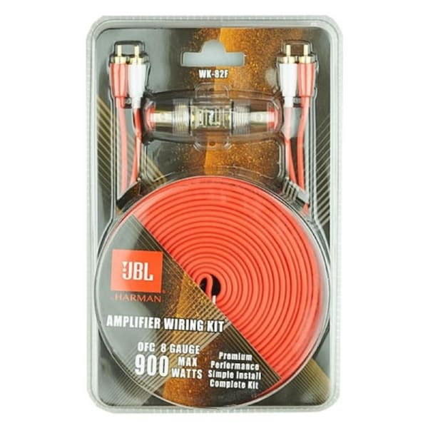 JBL WK82F 8 Gauge (COPPER) Amplifier Installation Kit