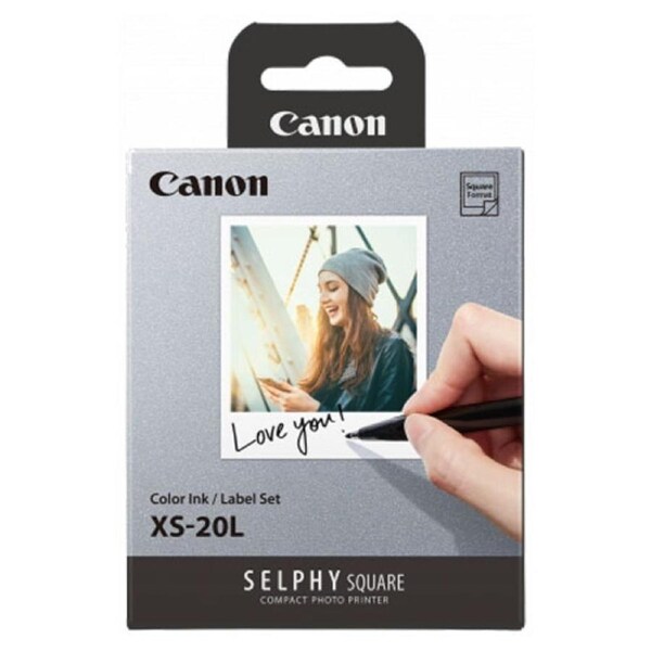 Canon XS-20L Selphy Square Paper (20 Sheets)