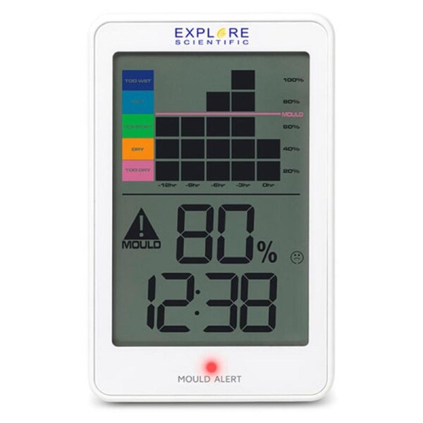 Explore Scientific WSH1008 Thermo/Hygrometer w Alert