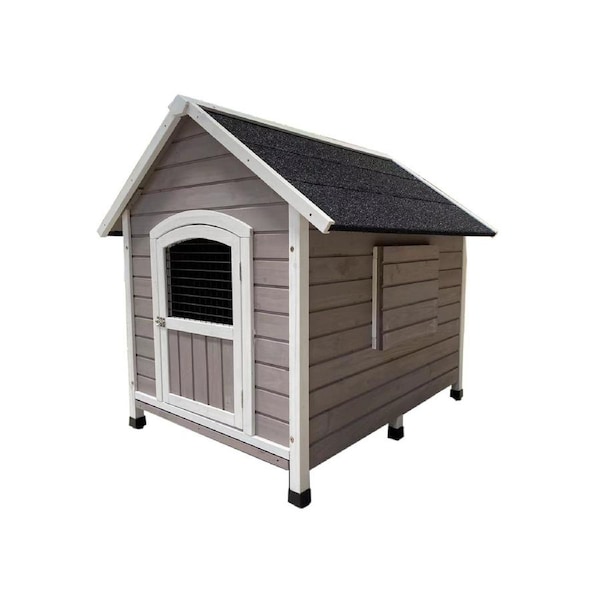 YES4PETS XL Timber Pet Dog Kennel House Puppy Wooden Timber Cabin With Door