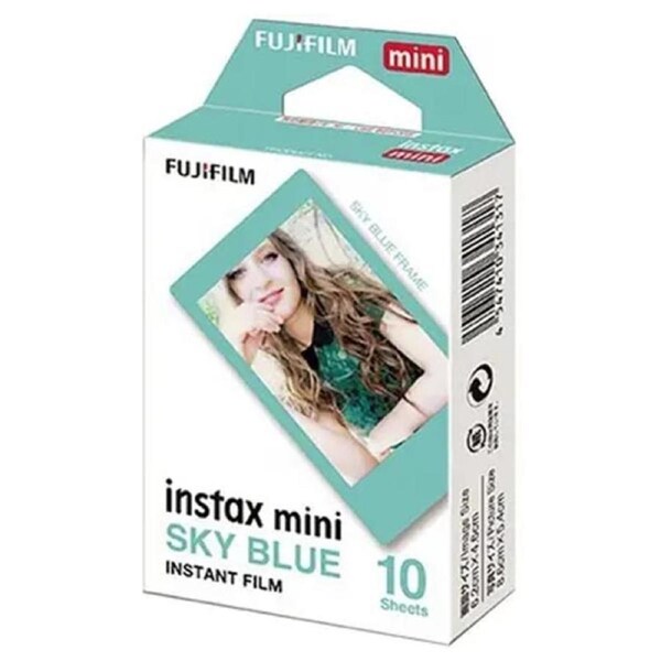 Fujifilm Instax Mini Instant Film Blue Frame - 10 Sheets