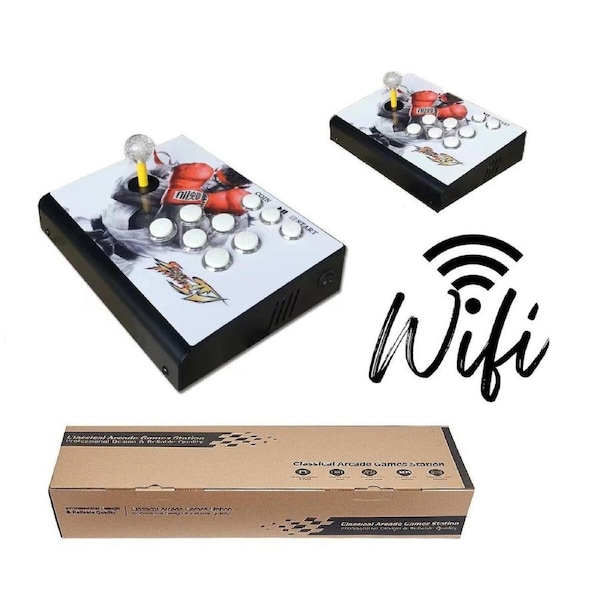 AU 2025 10000 128G WIFI Games Pandora's Box Video 3D Game HD Video Arcade Consoles Gamebox